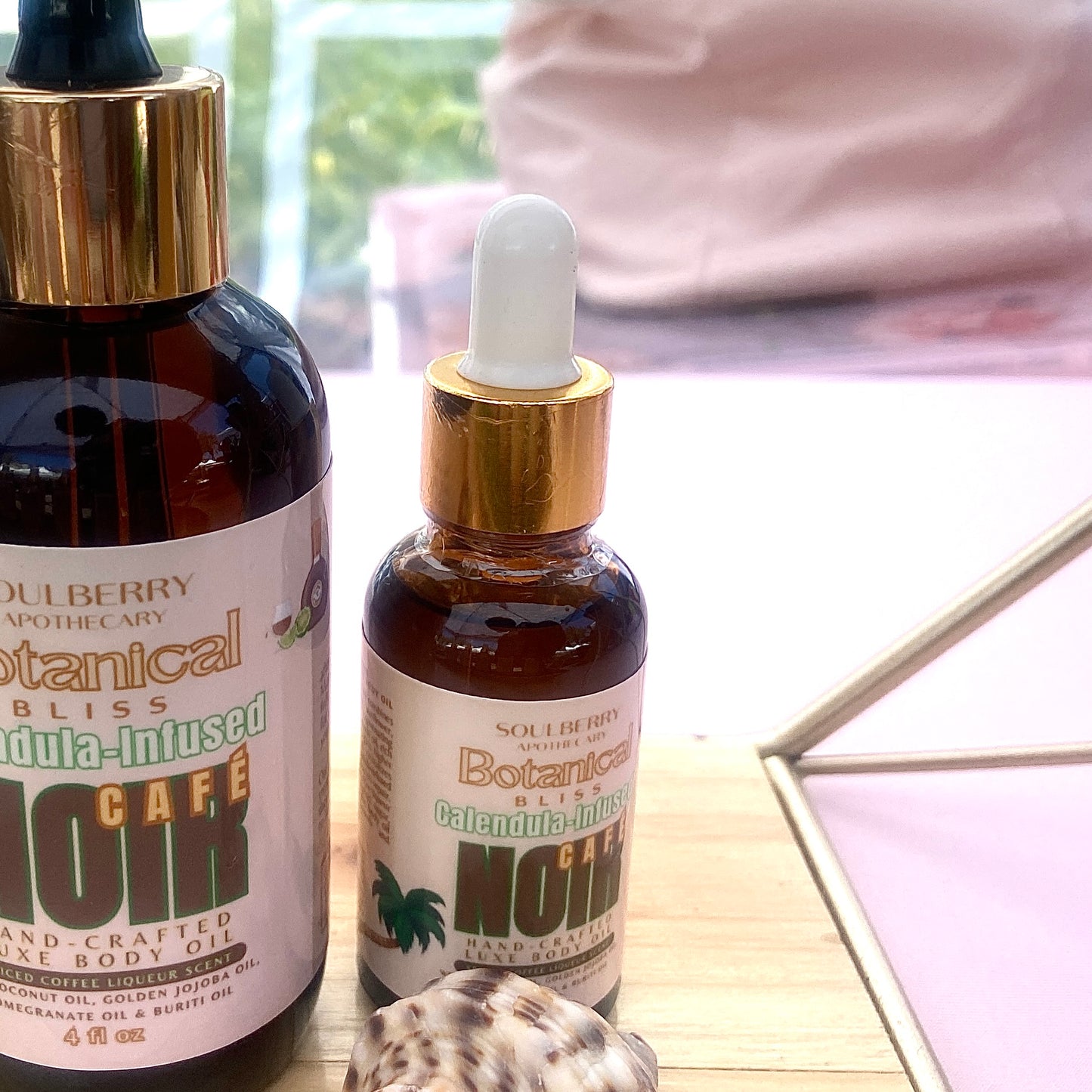 Botanical Bliss | CALENDULA-INFUSED | Luxe Body Oils | with Coconut, Golden Jojoba, Pomegranate & Buriti Oils