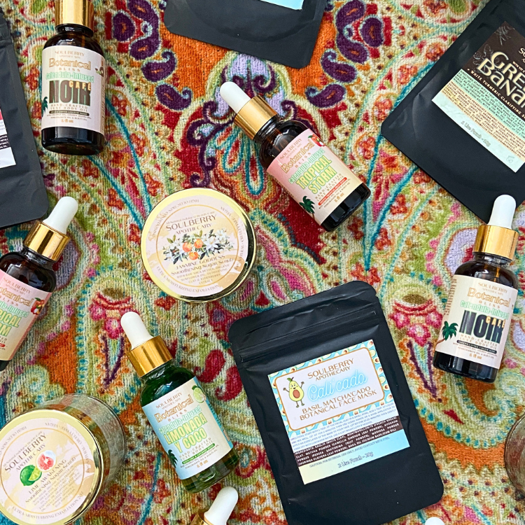 Natural Botanical Travel Size Skincare | Choose a MINI version of our beloved beauty-care items