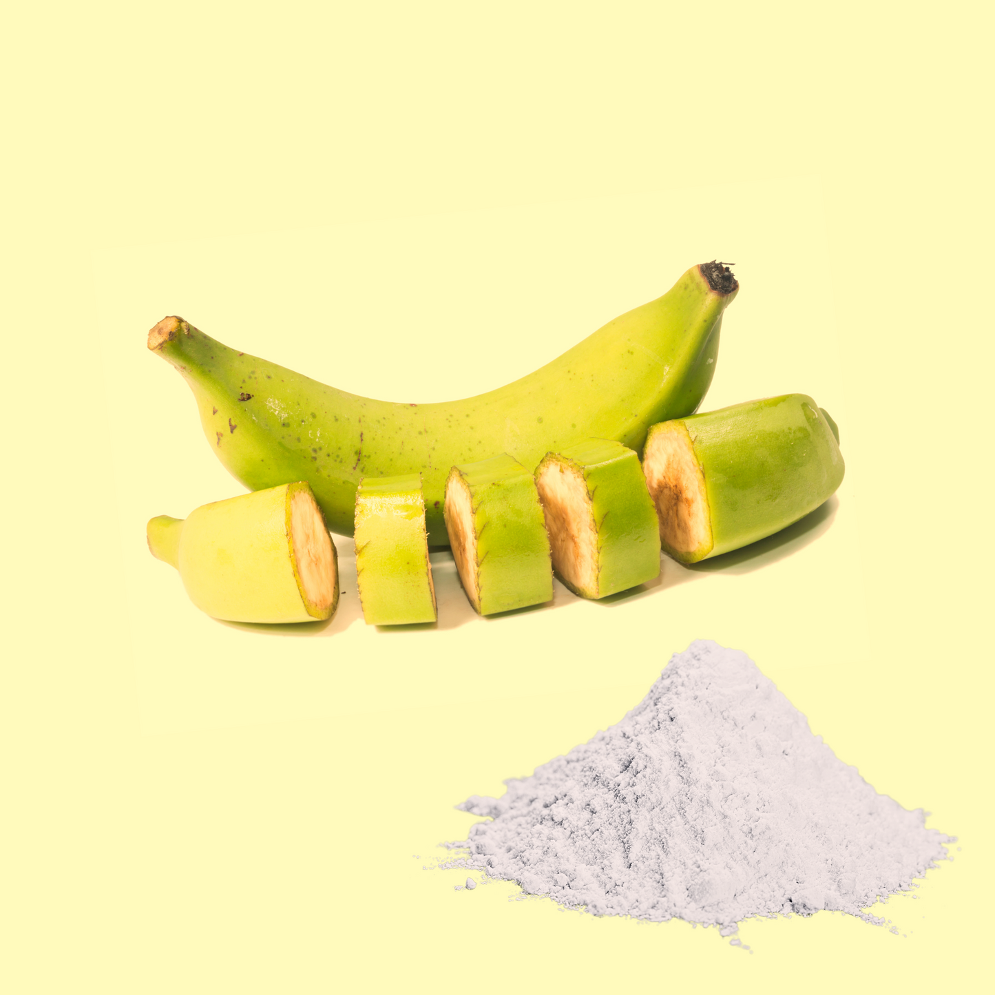Green Banana + White Turmeric CLARIFYING Botanical Face Scrub Mask | with Brown Rice Flour, Bentonite, French Green Clay & Acerola Cherry Extract