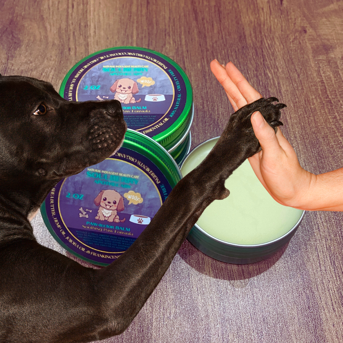 NEW PRODUCT** PAW-tector Balm | Soothing Paw Formula | with Coconut, Hemp Seed & Jojoba Oils
