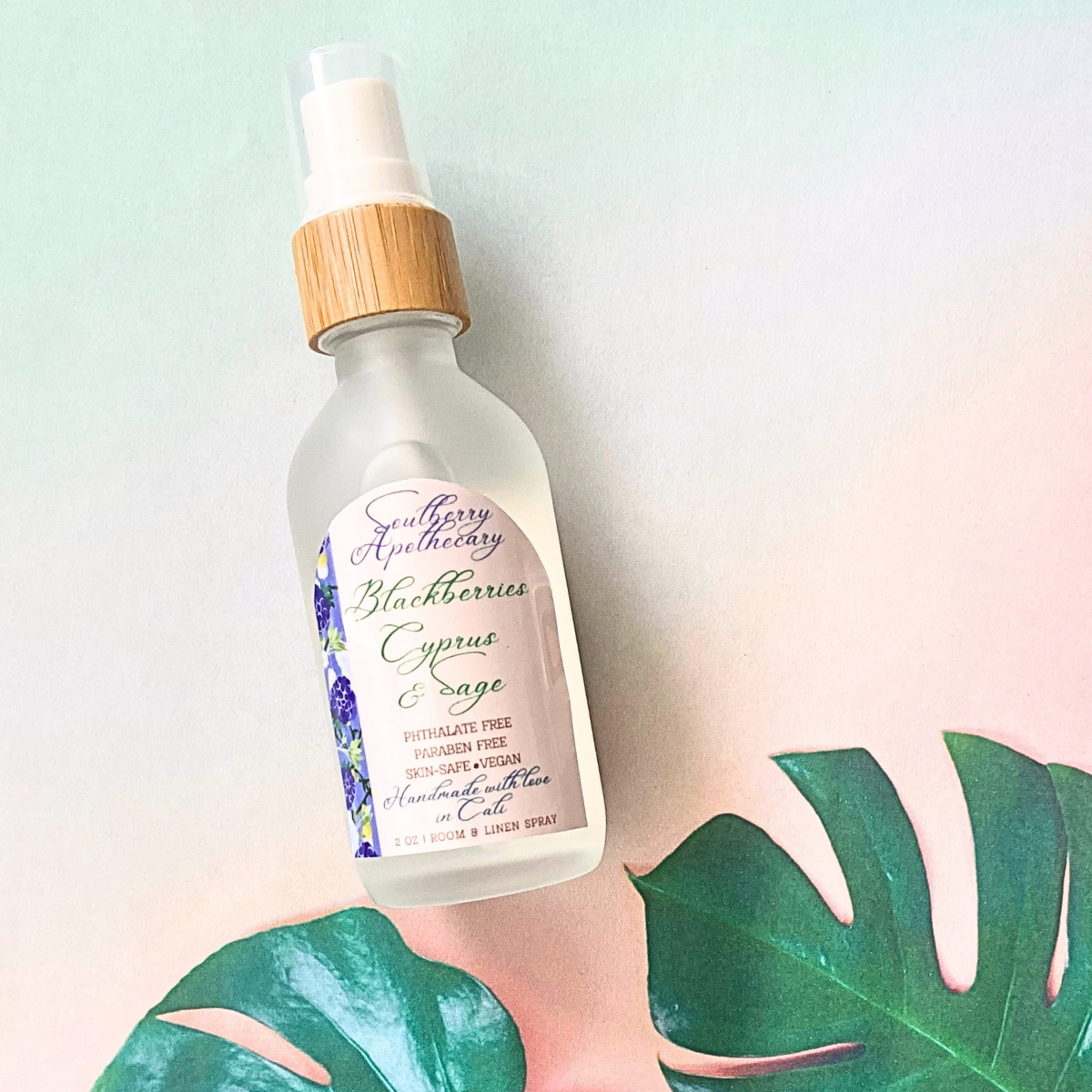 Blackberries, Cyprus & Sage | VEGAN | Scented Room & Linen Spray