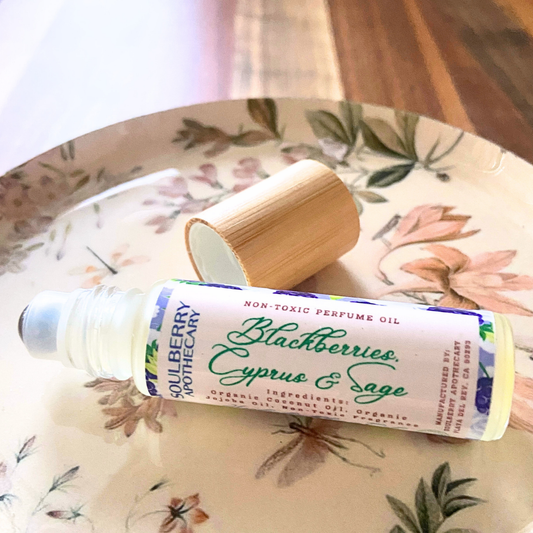 Blackberries, Cyprus & Sage | Non-Toxic Perfume Oil