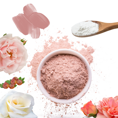 Botanical Face Mask | MINI SIZE |Single Use | Goat Milk 'n Rose, Charcoal + Moroccan Red Clay or Green Banana + White Turmeric