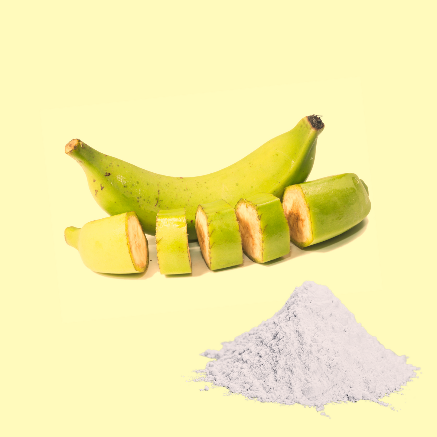 Green Banana + White Turmeric CLARIFYING  Botanical Face Scrub Mask | with Brown Rice Flour, Bentonite, French Green Clay & Acerola Cherry Extract