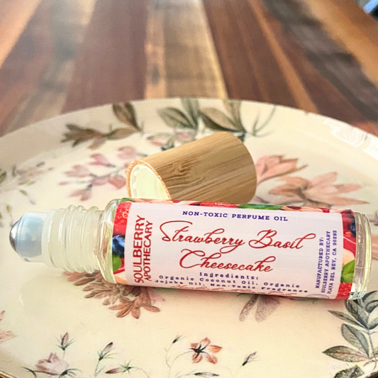 Strawberry Basil Cheesecake | Non-Toxic Perfume Oil