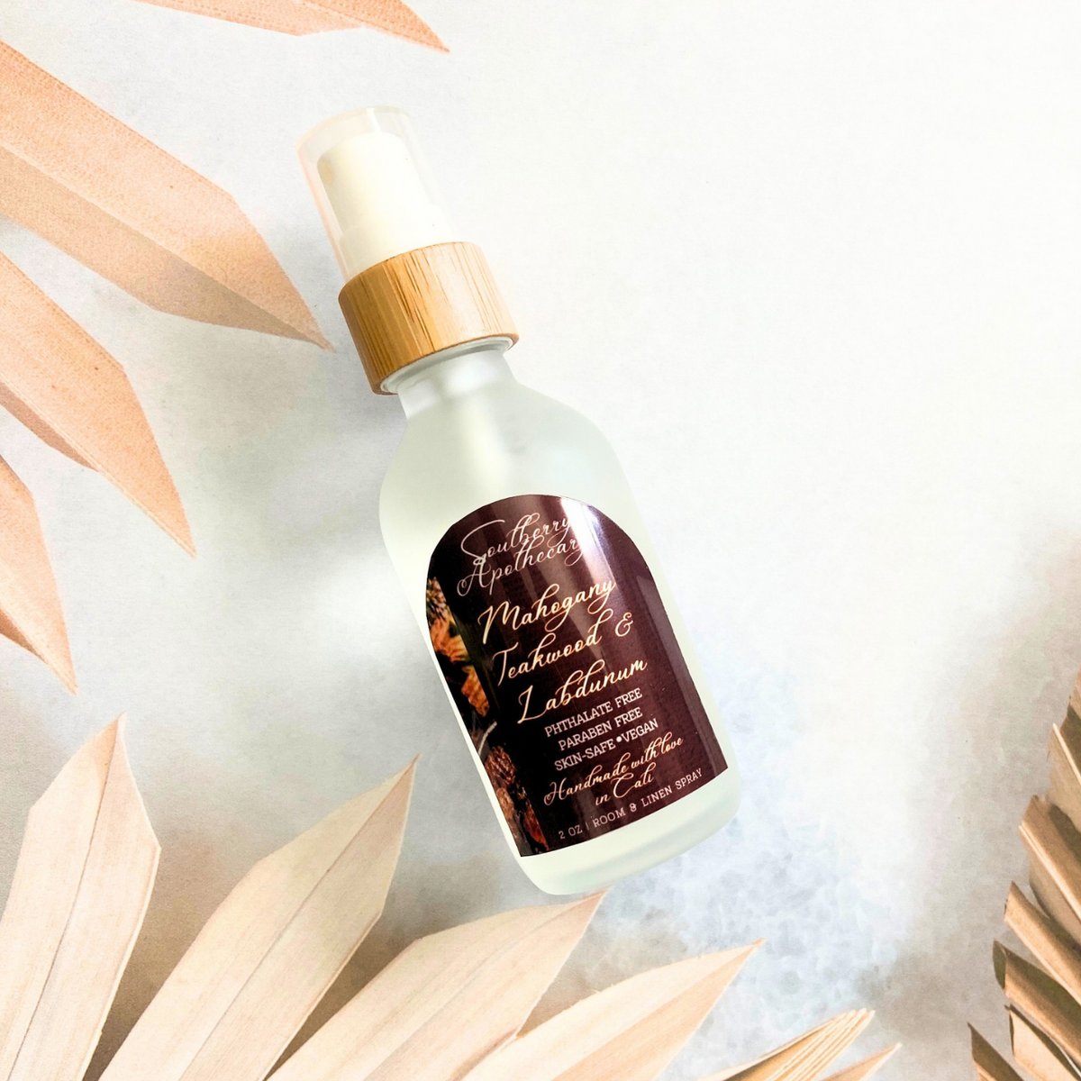 Mahogany, Teakwood & Labdanum | VEGAN | Scented Room & Linen Spray